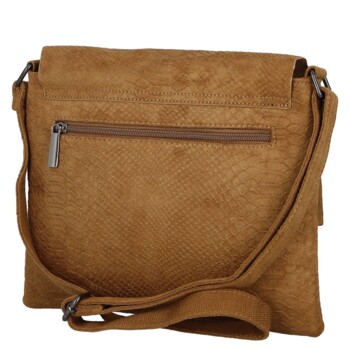 Dámska crossbody kabelka hnedá - Paolo bags Tanasis
