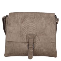 Dámska crossbody kabelka šedobéžová - Paolo bags Tanasis