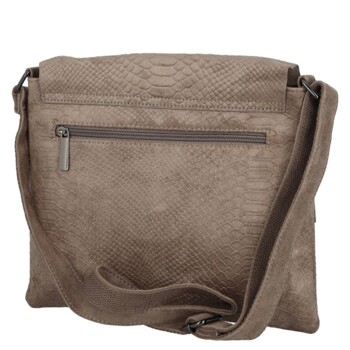 Dámska crossbody kabelka šedobéžová - Paolo bags Tanasis