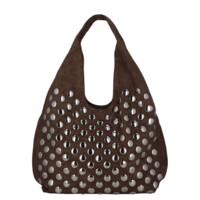 Dámska kabelka cez rameno coffee - Paolo bags Nadka