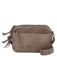 Dámska crossbody kabelka šedobéžová - Paolo bags Dalila