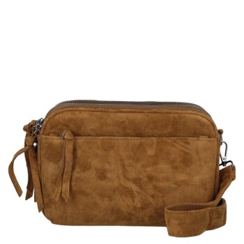 Dámska crossbody kabelka hnedá - Paolo bags Dalila