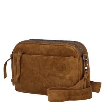Dámska crossbody kabelka hnedá - Paolo bags Dalila