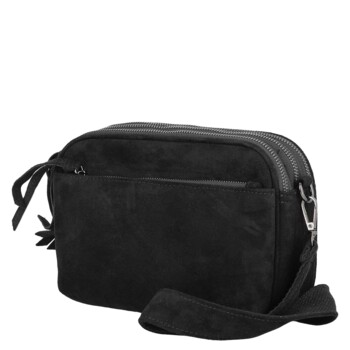 Dámska crossbody kabelka čierna - Paolo bags Dalila