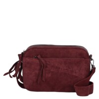 Dámska crossbody kabelka vínová - Paolo bags Dalila