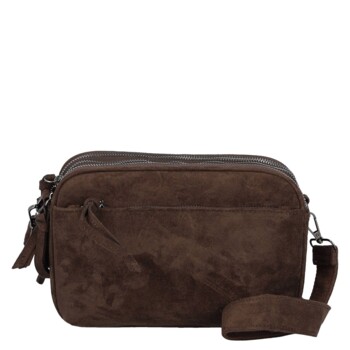 Dámska crossbody kabelka coffee - Paolo bags Dalila