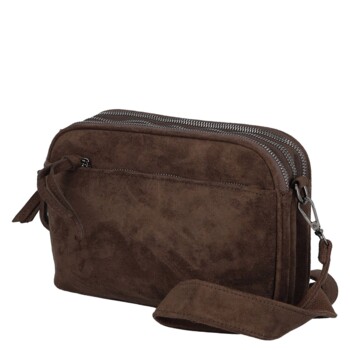 Dámska crossbody kabelka coffee - Paolo bags Dalila