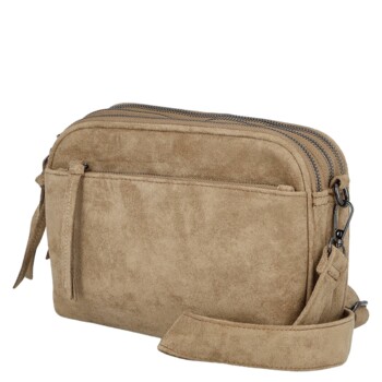 Dámska crossbody kabelka béžová - Paolo bags Dalila