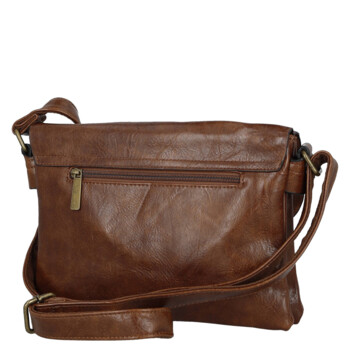 Dámska crossbody kabelka coffee - Paolo bags Vaiana