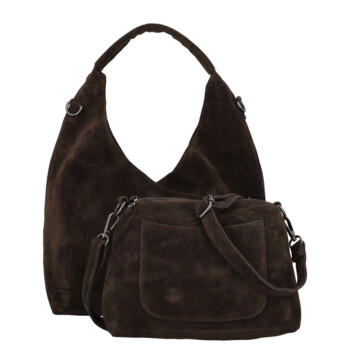 Dámsky set kabeliek coffee - Paolo bags Oceána