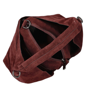 Dámsky set kabeliek vínový - Paolo bags Oceána