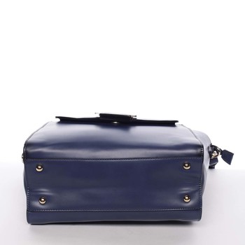 Luxusná dámska tmavomodrá kabelka cez rameno - MARIA C Thia