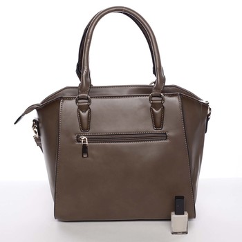 Luxusná dámska khaki kabelka cez rameno - MARIA C Thia