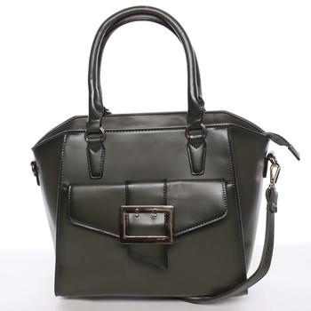 Luxusná dámska tmavozelená kabelka cez rameno - MARIA C Thia