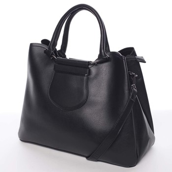 Originálna a elegantná dámska čierna kabelka do ruky - MARIA C Terisita