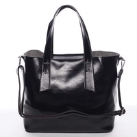 Dámska kabelka na rameno čierna - Silvia Rosa Selina