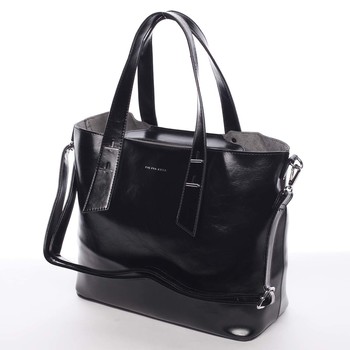 Dámska kabelka na rameno čierna - Silvia Rosa Selina