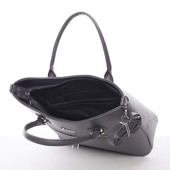 Luxusná dámska kabelka tmavo šedá - Delami Veronica