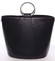 Nadčasová dámska kabelka s organizérom čierna - Delami Karsyn