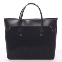 Dámska luxusná kabelka čierna - Maggio Landry