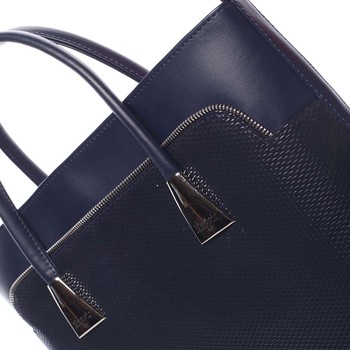Dámska luxusná kabelka modrá - Maggio Landry