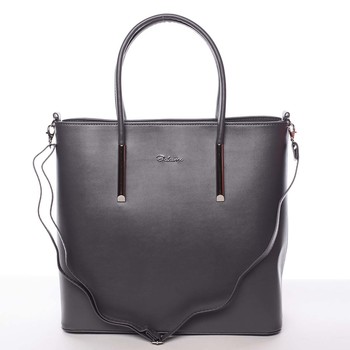 Dámska luxusná kabelka sivá - Maggio Devin