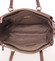 Dámska mäkká tmavoružová kabelka cez plece - David Jones Rylan