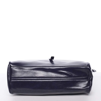 Luxusná moderná dámska tmavomodrá kabelka do ruky - Silvia Rosa Venus