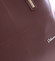 Dámska luxusná kabelka cez rameno vínová - Delami Leonela