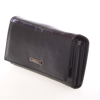 Luxusná dámska kožená peňaženka čierna - Lorenti 4003N