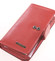 Vysoká dámska červená kožená peňaženka - Lorenti Gallie