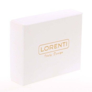 Malá luxusní hnědá kožená peněženka - Lorenti 5287