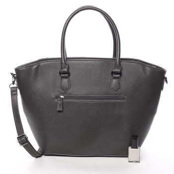 Veľká originálna dámska tmavohnedá kabelka - David Jones Husha