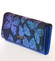 Jedinečná kožená modro strieborná peňaženka - Lorenti Nobuttie