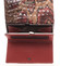 Lakovaná stredná kožená červená peňaženka - Lorenti 74108DRK