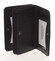 Luxusná dámska lakovaná kožená peňaženka čierna - Lorenti 0112SH