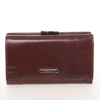 Exkluzívna dámska kožená hnedá peňaženka - Lorenti 55020EBF