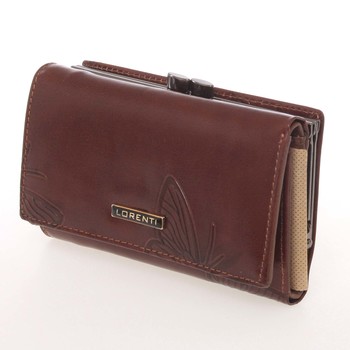 Exkluzívna dámska kožená hnedá peňaženka - Lorenti 55020EBF