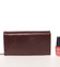Velká elegantní kožená hnědá peněženka - Lorenti 6111