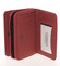 Luxusná dámska lakovaná kožená peňaženka červená - Lorenti 0112SH