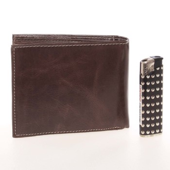 Luxusná pánska kožená peňaženka hnedá - BUFFALO Landis