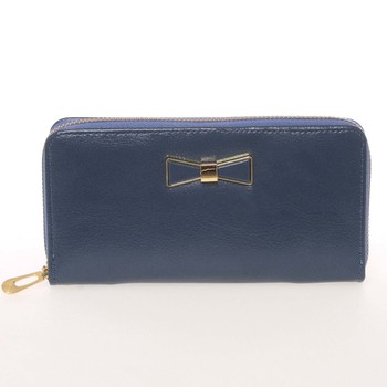 Moderná dámska peňaženka s pútkom modrá - Milano Design SF1821