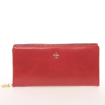 Módna dámska peňaženka/listová kabelka červená - Milano Design SF1803