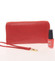 Originálna dámska červená peňaženka/listová kabelka s pútkom - Milano Design SF1802