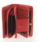 Klasická dámska červená peňaženka - Milano Design SF1801