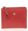 Jednoduchá malá dámska červená peňaženka - Milano Design SF1806