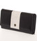 Elegantná dámska polokožená strieborná peňaženka - Cavaldi PX204