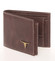 Klasická pánska kožená peňaženka hnedá - BUFFALO Draven