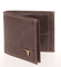 Elegantná kožená peňaženka pre mužov hnedá - BUFFALO Derry