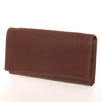 Dámska kožená hnedá peňaženka - Delami CHAGL04104